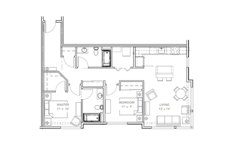 black and white floor plan of a house occupational occupational therapist